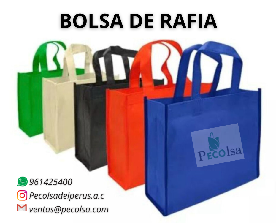 BOLSAS DE RAFIA 